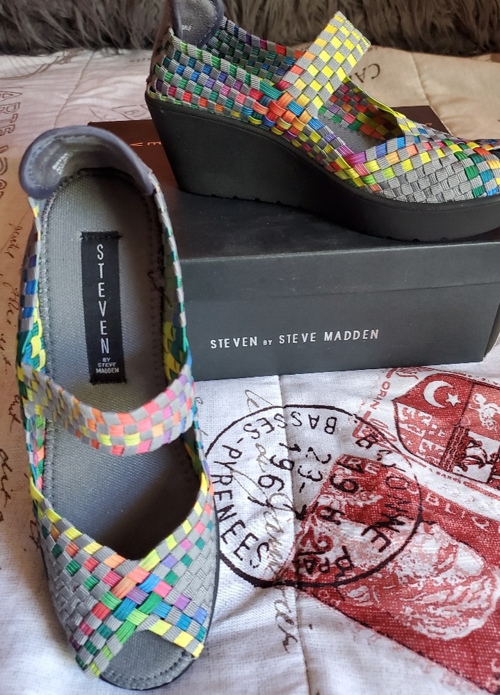 Steve Madden Brynn Mules Sz 6.5 - Picture 1 of 7